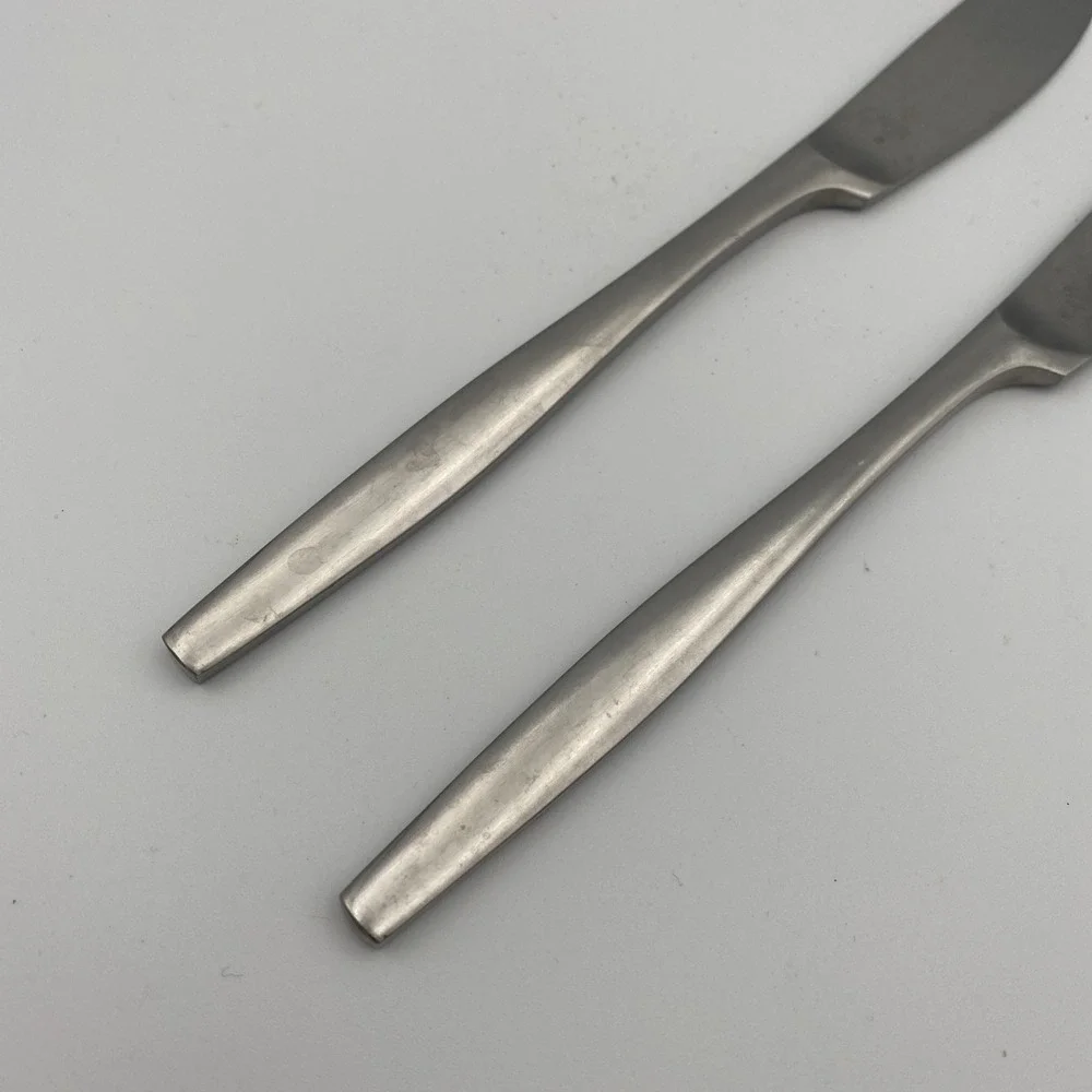 SET OF‎ 2 MCM DANSK VARIATION V STAINLESS STEEL 8-1/2